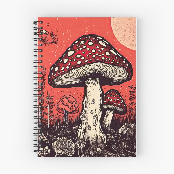 Item preview, Whimsical and Bold Amanita Mushroom designed and sold by curiouserthings.