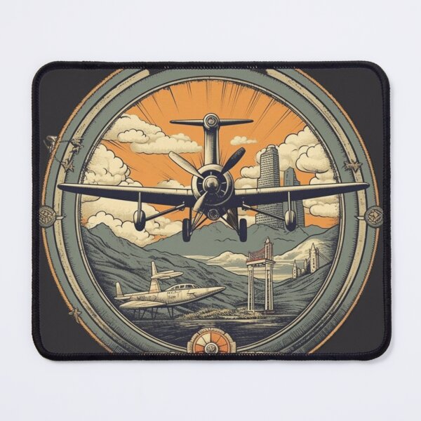 Item preview, A Vintage Airplane designed and sold by GoodOldVintage.