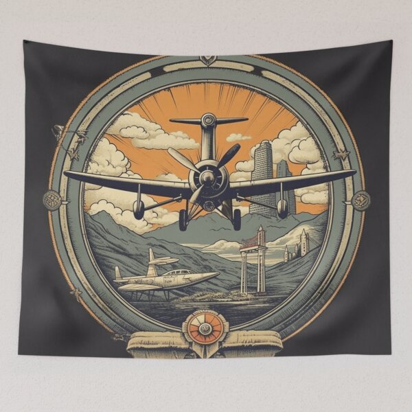 Item preview, A Vintage Airplane  designed and sold by GoodOldVintage.