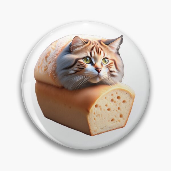 Item preview, bread cat designed and sold by Prismac0lor.
