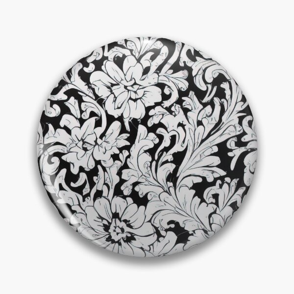 Item preview, Monochrome Floral Patterns designed and sold by Krauss96.