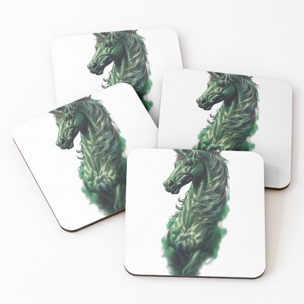 Item preview, Green Unicorn Sticker designed and sold by Jaro90.
