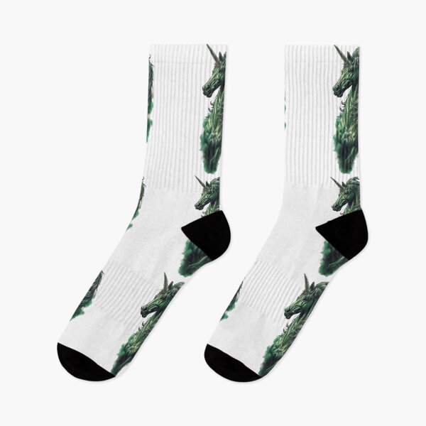 Item preview, Green Unicorn Sticker designed and sold by Jaro90.