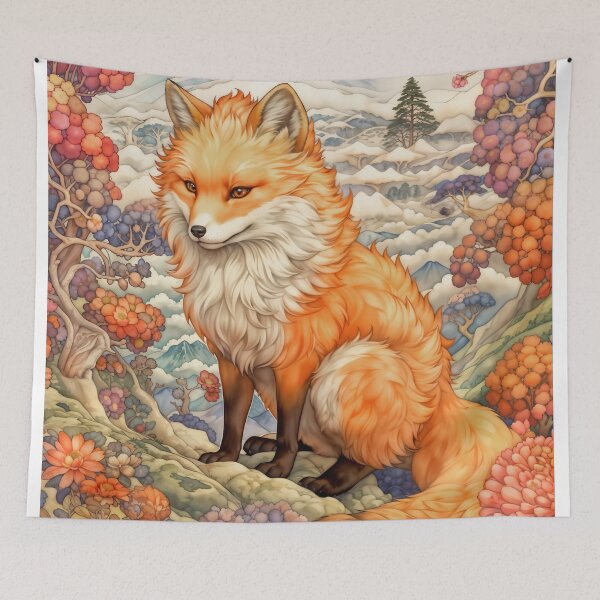 Item preview, Beautiful Fox designed and sold by berubettoart.