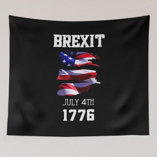 Item preview, Funny 4th of July Brexit 1776 American Pride USA designed and sold by lesvalises.