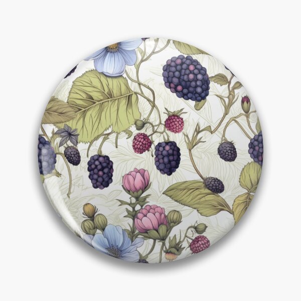 Item preview, Purple floral pattern  designed and sold by florallover444.