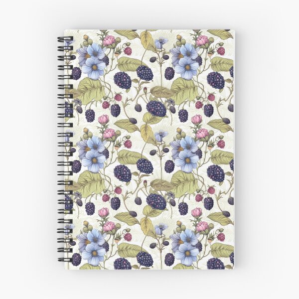 Item preview, Purple floral pattern  designed and sold by florallover444.