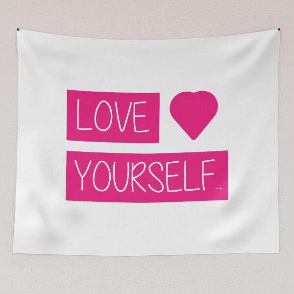 Item preview, LOVE YOURSELF QUOTE CUTE SIMLPLE DESIGN designed and sold by saadkh.