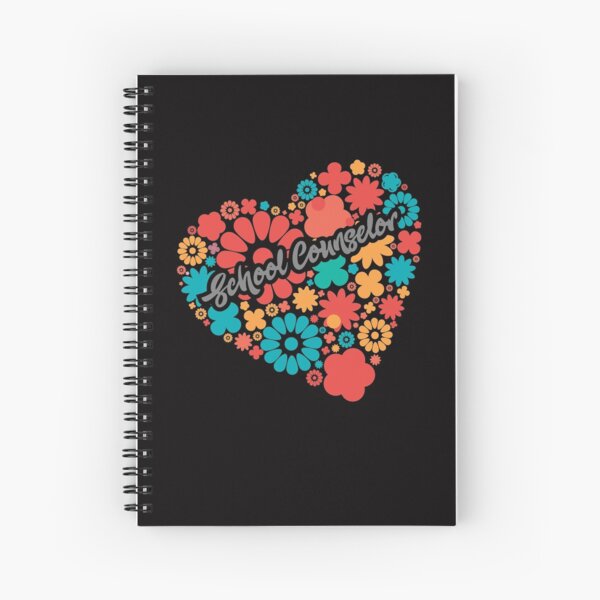 School Counselor Spiral Notebook