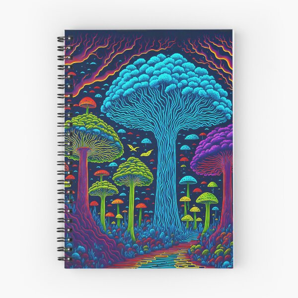 Item preview, Trippy psychedelic visionary art sticker designed and sold by ZenStickConcept.