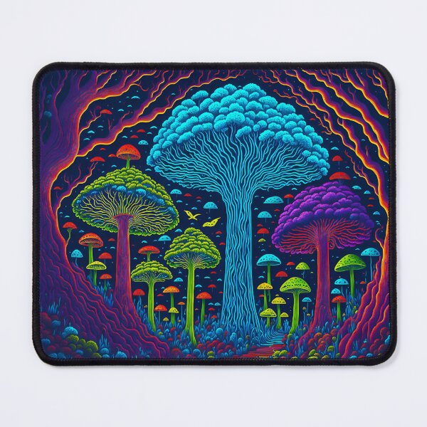 Item preview, Trippy psychedelic visionary art sticker designed and sold by ZenStickConcept.
