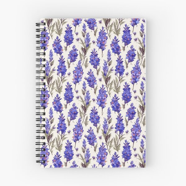 Item preview, Purple floral pattern  designed and sold by florallover444.