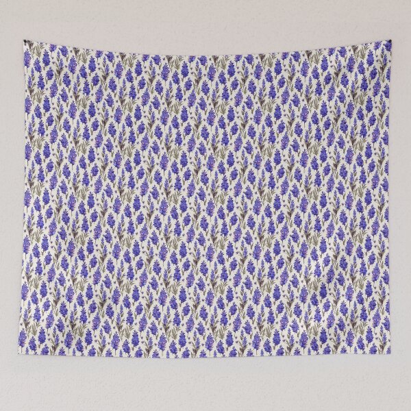 Item preview, Purple floral pattern  designed and sold by florallover444.
