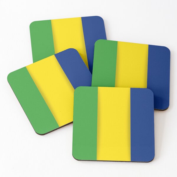 Item preview, Green Yellow Blue Rectangle Artistic Pattern Design designed and sold by signshirtz.