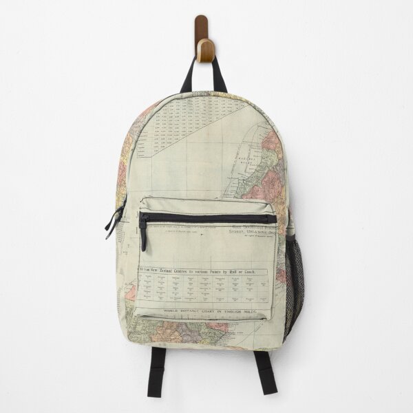 Item preview, Vintage Map of New Zealand (1906) designed and sold by BravuraMedia.