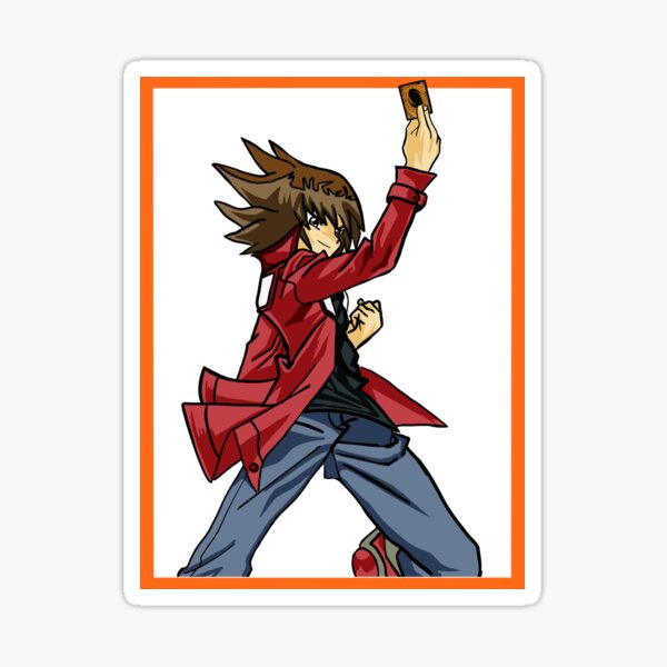 Jayden Yuki" Sticker for Sale by AnimeArtByGile | Redbubble