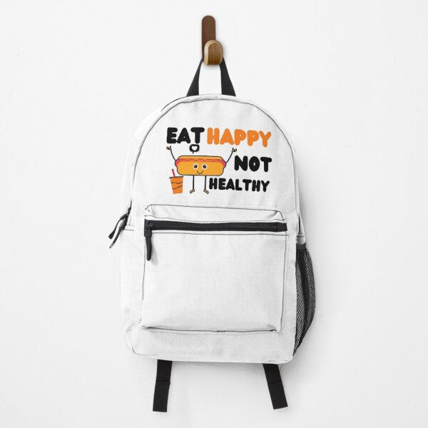 Item preview, Eat happy not healthy designed and sold by tinytwist.