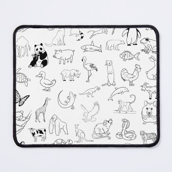 Item preview, Lots of stick figure animals - Welshdesigns designed and sold by welshdesigns.