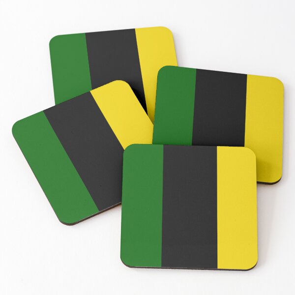 Item preview, Green Black Gold Rectangle Artistic Pattern Design designed and sold by signshirtz.
