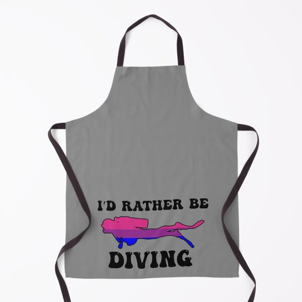 Item preview, I'd Rather Be Diving: Bisexual Pride designed and sold by Zia Frazier.