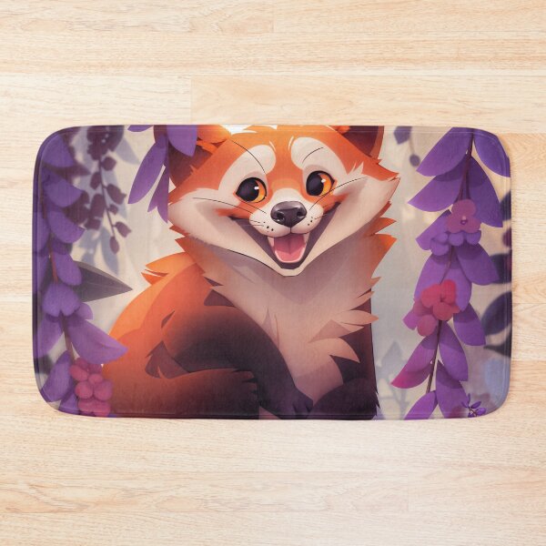 Item preview, Red Panda in the Wisteria designed and sold by berubettoart.