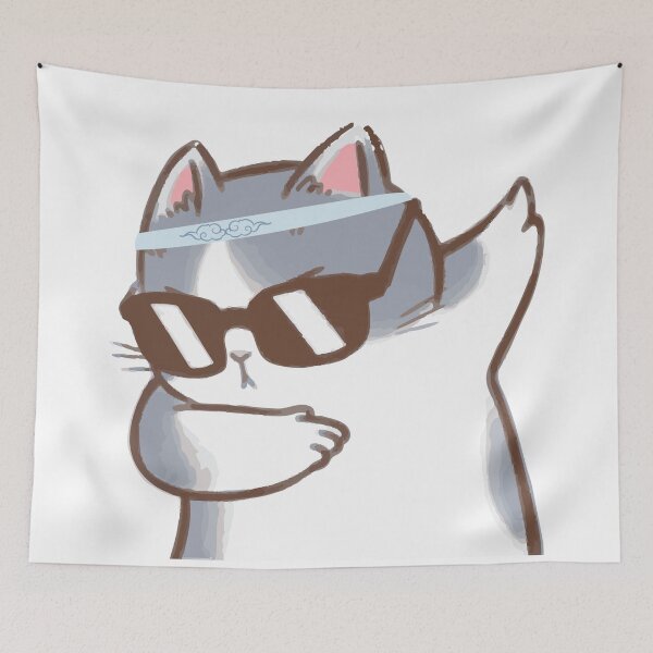 Item preview, cool cat designed and sold by DaniAsenjo.
