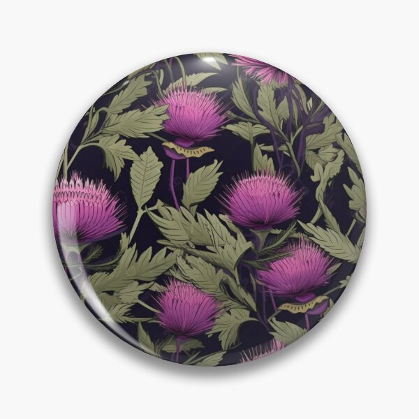 Item preview, Purple floral pattern  designed and sold by florallover444.