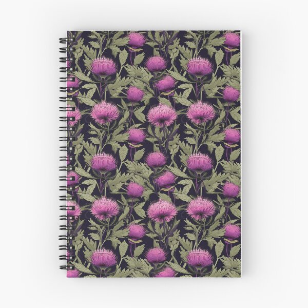 Item preview, Purple floral pattern  designed and sold by florallover444.