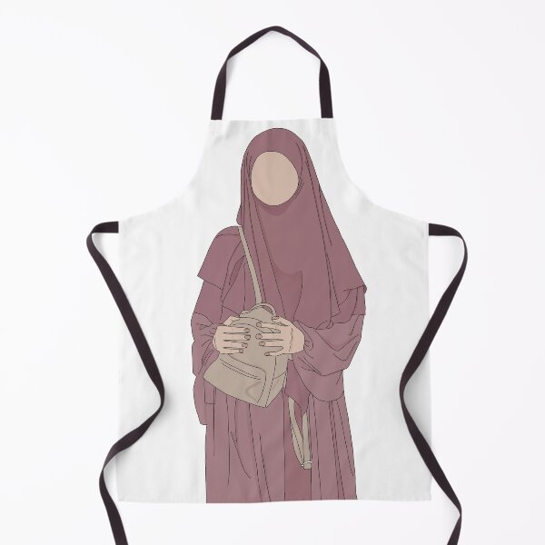 Item preview, Pink Hijabi girl  designed and sold by MuslimPrint.