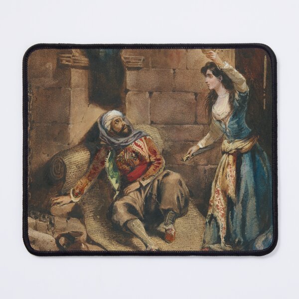 Item preview, Episode from The Corsair by Lord Byron | Euguene Delacroix | 1831 Story Tale Art designed and sold by CJET.