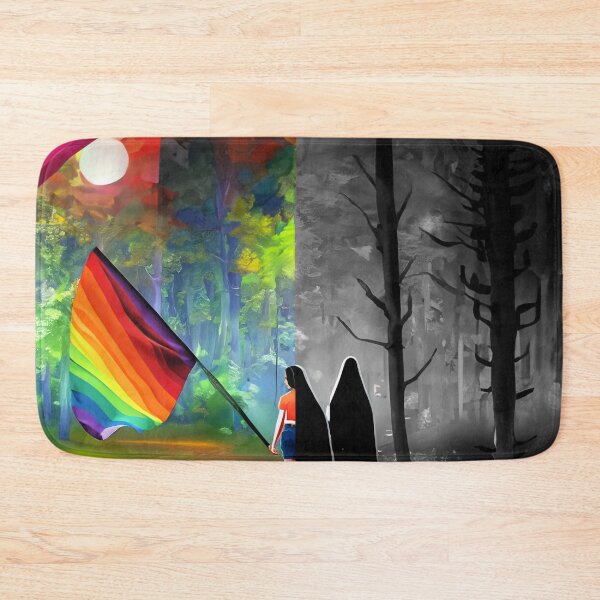 Item preview, Person Holding Pride Flag designed and sold by okomerkilic.