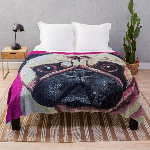 Item preview, pink pug designed and sold by animatedAnn.