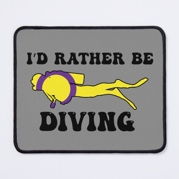 Item preview, I'd Rather Be Diving: Intersex Pride designed and sold by Zia Frazier.
