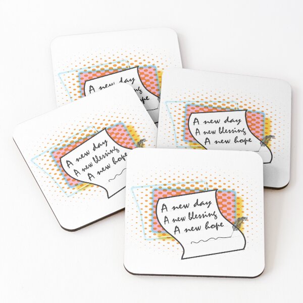 Item preview, A new day, a new blessing, a new hope designed and sold by TiniShop.