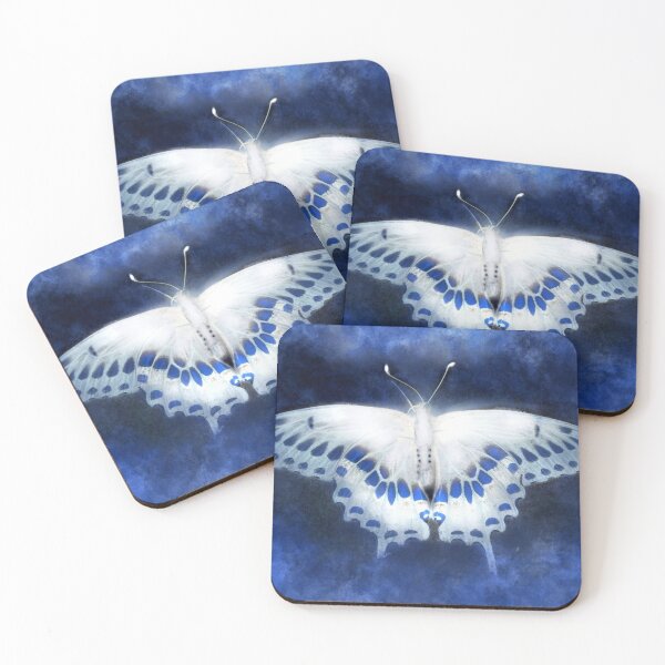 Item preview, White Blue Butterfly designed and sold by oceanlady65.