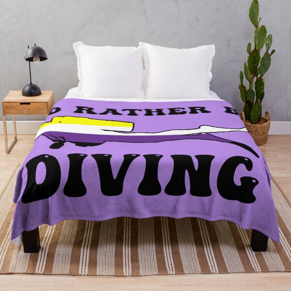 Item preview, I'd Rather Be Diving: Nonbinary Pride designed and sold by Zia Frazier.