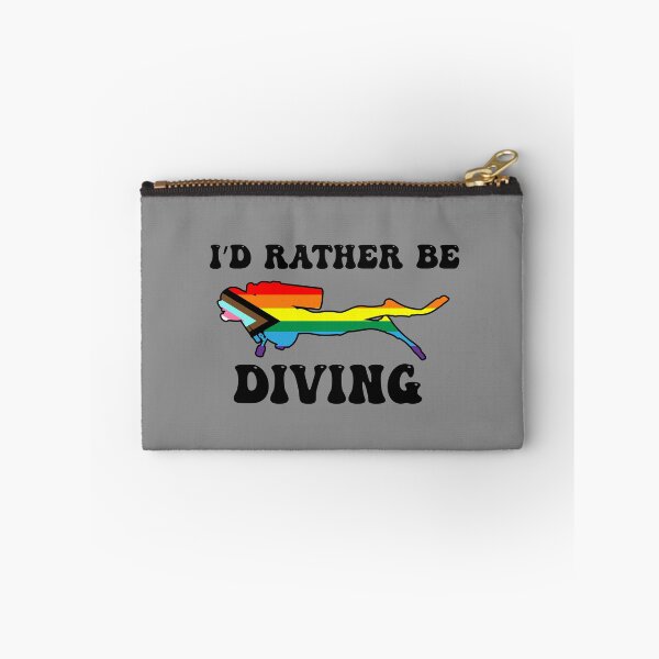 Item preview, I'd Rather Be Diving: Queer Pride designed and sold by Zia Frazier.