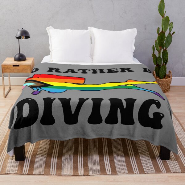 Item preview, I'd Rather Be Diving: Queer Pride designed and sold by Zia Frazier.