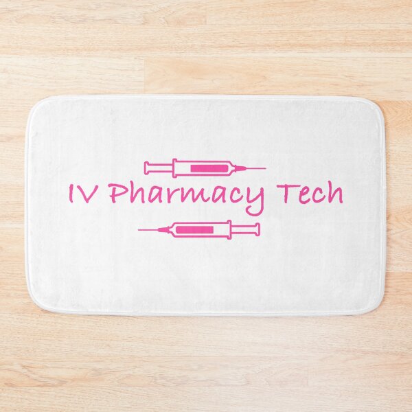 Item preview, IV Sterile Compounding Infusion Pharmacy Tech Injection Pink Icon designed and sold by Eri-chanArt.