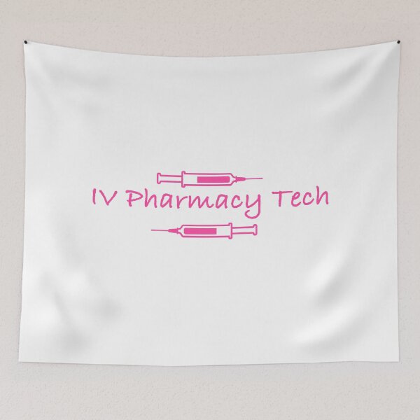 Item preview, IV Sterile Compounding Infusion Pharmacy Tech Injection Pink Icon designed and sold by Eri-chanArt.
