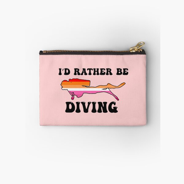 Item preview, I'd Rather Be Diving: Lesbian Pride designed and sold by Zia Frazier.