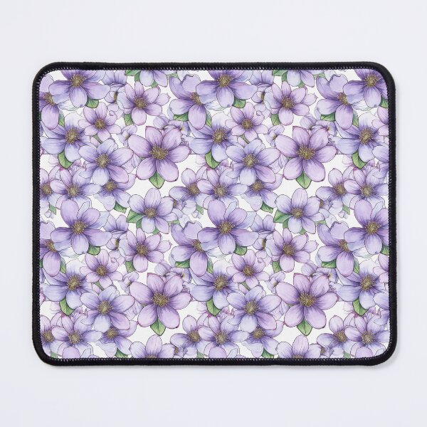 Item preview, Purple floral pattern  designed and sold by florallover444.