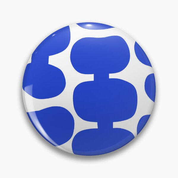Item preview, Iconic Mid Century Modern Pattern in White and Blue designed and sold by Deutschic.