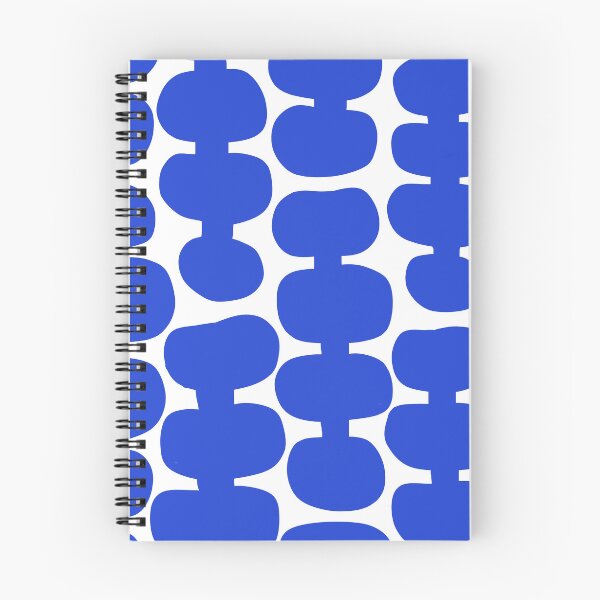 Item preview, Iconic Mid Century Modern Pattern in White and Blue designed and sold by Deutschic.