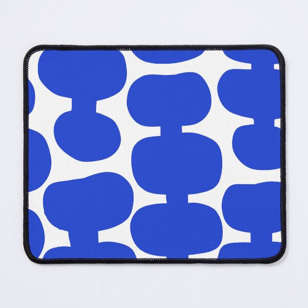 Item preview, Iconic Mid Century Modern Pattern in White and Blue designed and sold by Deutschic.