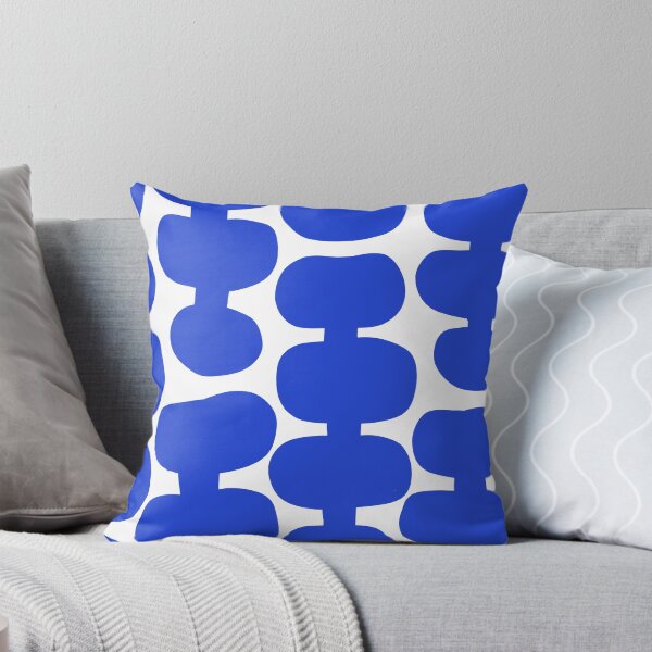 Item preview, Iconic Mid Century Modern Pattern in White and Blue designed and sold by Deutschic.