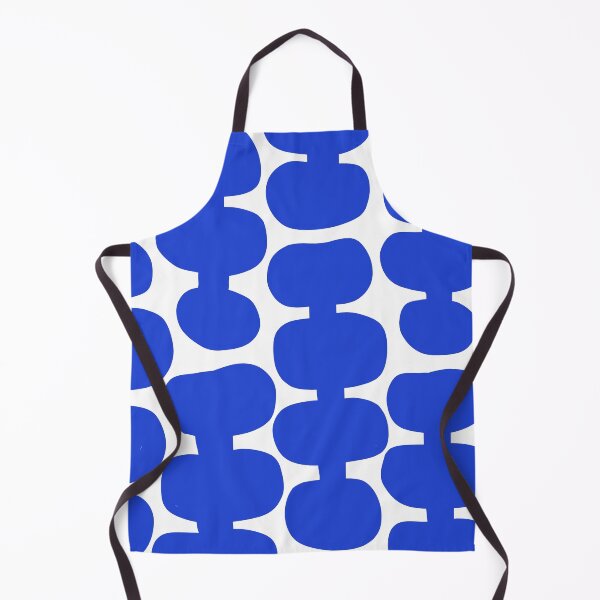 Item preview, Iconic Mid Century Modern Pattern in White and Blue designed and sold by Deutschic.