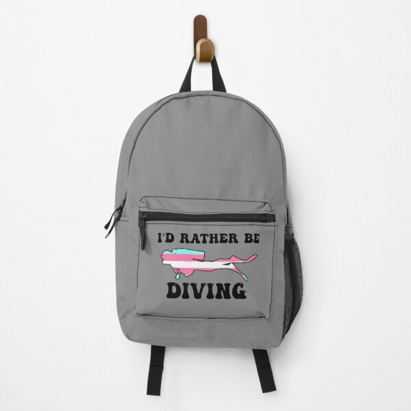 Item preview, I'd Rather Be Diving: Transgender Pride designed and sold by Zia Frazier.