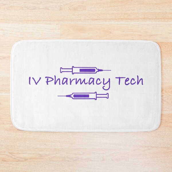 Item preview, IV Sterile Compounding Infusion Pharmacy Tech Injection Purple Icon designed and sold by Eri-chanArt.