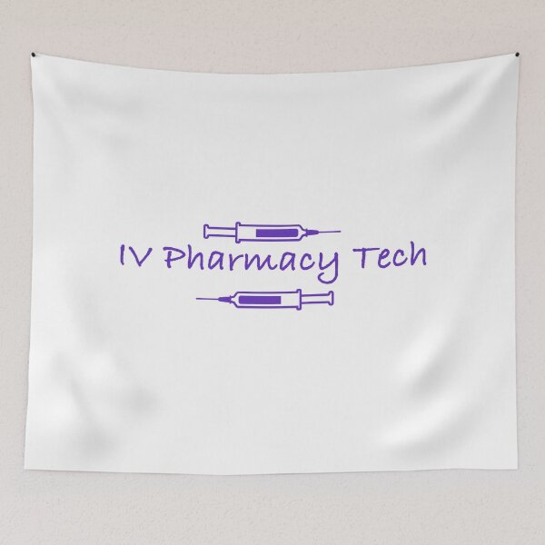 Item preview, IV Sterile Compounding Infusion Pharmacy Tech Injection Purple Icon designed and sold by Eri-chanArt.